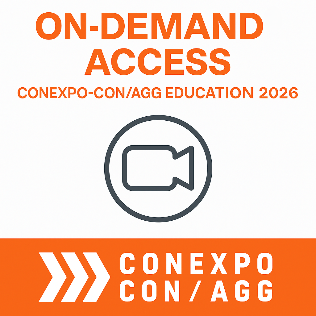 CONEXPO-CON/AGG 2026 On Demand Education Access