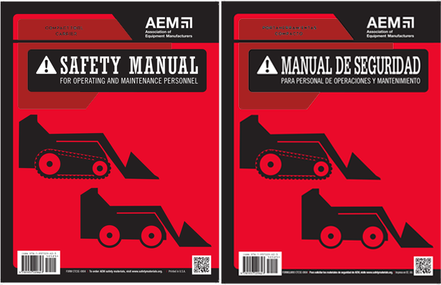 Compact Tool Carrier Safety Manual - English and Spanish