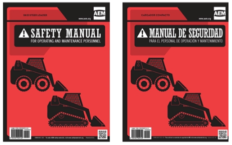 Skid Steer Loader Safety Manual - English and Spanish